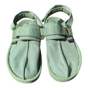 Reebok Beatnik Ashen Green Cordura Canvas Sandals Mens Size 7 Urban Outfitters